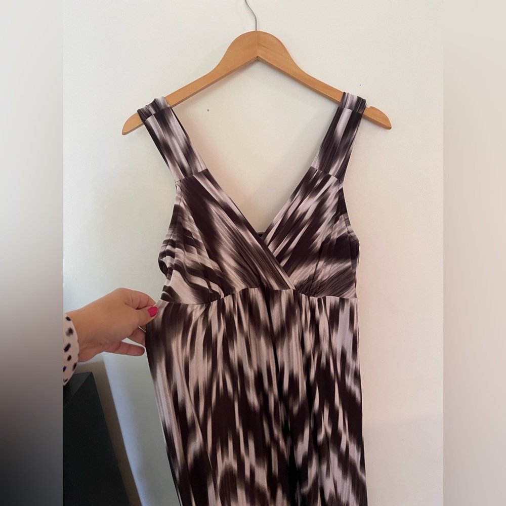Summer Maxi Tie Dye Effect Dress 0X